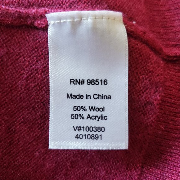 Coldwater Creek Pink Twist Neck Sweater Size 2x - Picture 6 of 7